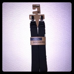 Black Dockers Suspenders Brand New